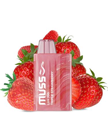 Desechable Triple Strawberry Muss Marmol 700 Puff  20mg