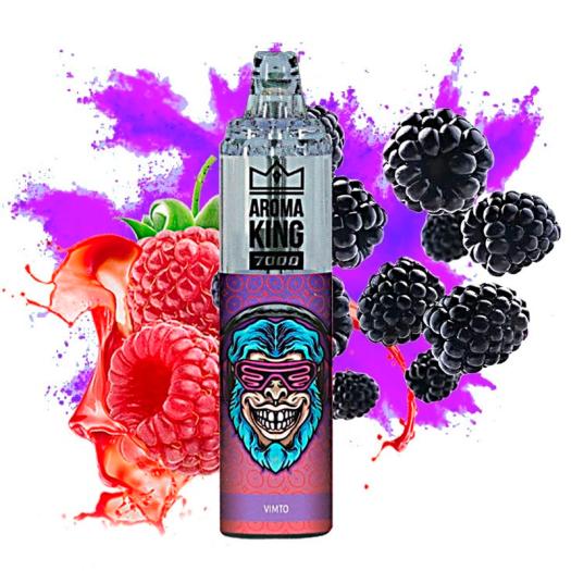Desechable VIMTO Tornado 7000 Puff SIN NICOTINA - Aroma King