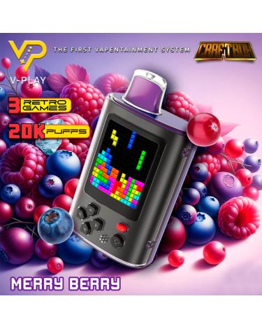 Desechable VPlay Merry Berry 20000 Puffs - CraftBox (SIN NICOTINA)