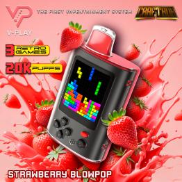 Desechable VPlay Strawberry BlowPop 20000 Puffs - CraftBox (SIN NICOTINA)