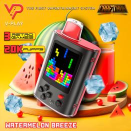 Desechable VPlay Watermelon Breeze 20000 Puffs - CraftBox (SIN NICOTINA)