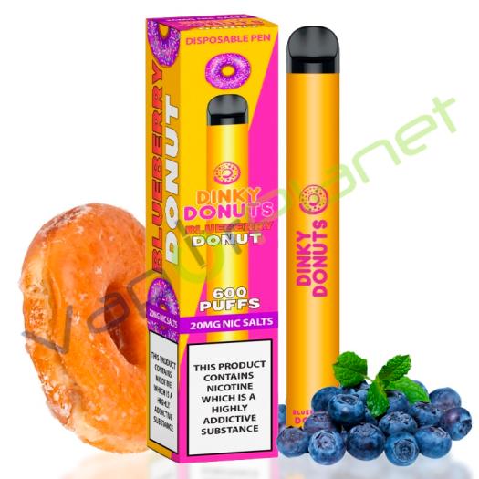 Dinky Donut BLUEBERRY DONUT 20mg Salt - Desechable