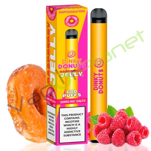 Dinky Donut RASPBERRY JELLY DONUT 20mg Salt - Desechable