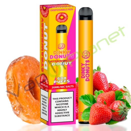 Dinky Donut STRAWBERRY DONUT 20mg Salt - Desechable