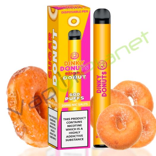 Dinky Donut SUGAR DONUT 20mg Salt - Desechable