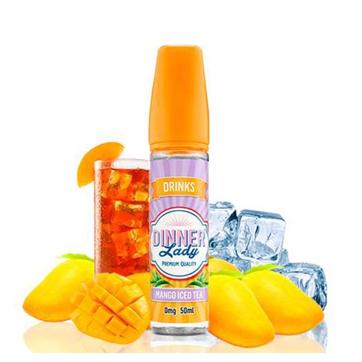 → Dinner Lady Drinks Mango Iced Tea 50ml + Nicokit Gratis