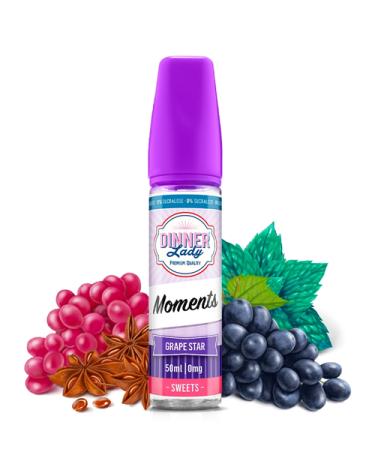 → Dinner Lady GRAPE STAR 50ml + Nicokit Gratis