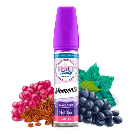 → Dinner Lady GRAPE STAR 50ml + Nicokit Gratis