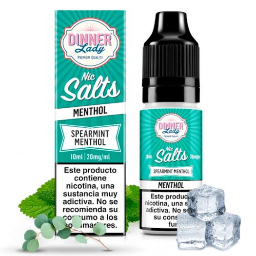 Dinner Lady Salts Spearmint Menthol 10ml