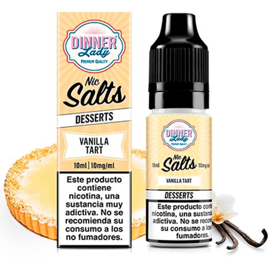 Dinner Lady Salts Vanilla Tart 10ml