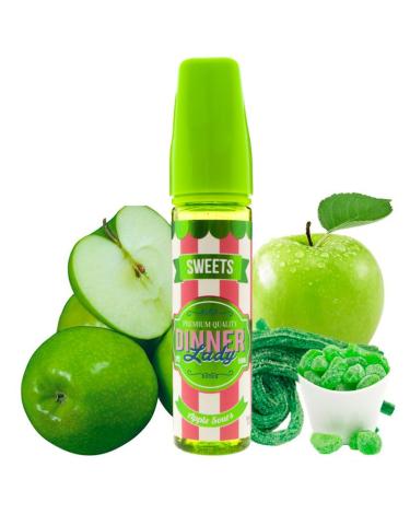 → Dinner Lady Sweets APPLE SOURS 50ml + Nicokit Gratis