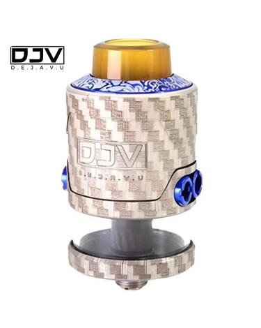 DJV RDTA V2 26mm Fiber Engrave - DJV | BLUE |