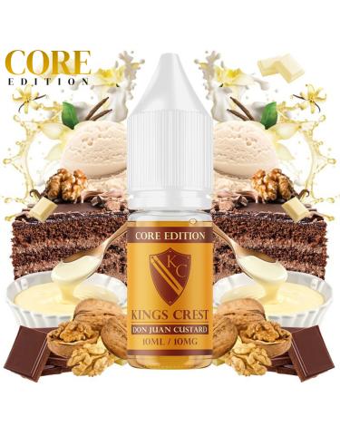 Don Juan Custard 10ml Kings Crest CORE Edition Salts