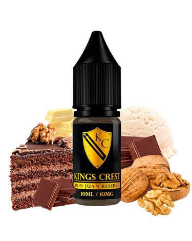 Don Juan Reserve 10ml - Kings Crest Salts 10 mg y 20 mg - Líquido con SALES DE NICOTINA