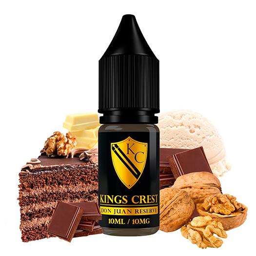 Don Juan Reserve 10ml - Kings Crest Salts 10 mg y 20 mg - Líquido con SALES DE NICOTINA