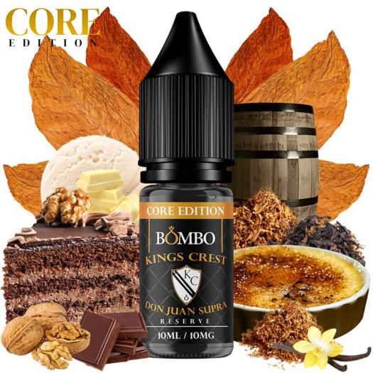 Don Juan Supra Reserve 10ml Kings Crest & Bombo CORE Edition Salts