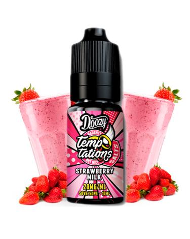 Doozy Temptations Strawberry Milk 10ml - Sales de Nicotina