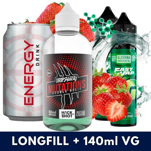Double Helix 50ml/250 Aroma (Longfill) Drip Hacks + 140ml VG Fast