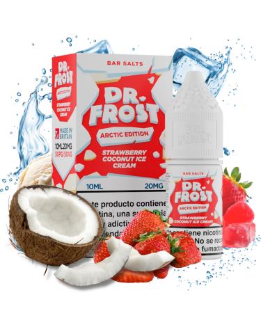 Dr Frost Salts Strawberry Coconut Ice Cream 10ml