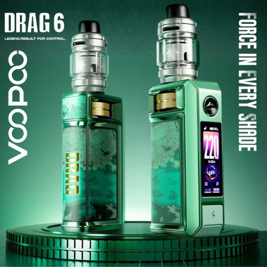 Drag 6 Kit 4400mAh 220w Voopoo
