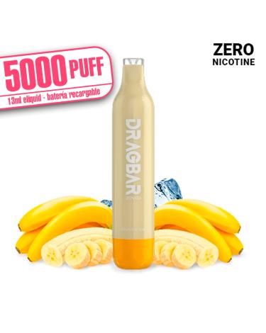 Dragbar BANANA ICE 13ml – 5000 PUFF – Zovoo by VooPoo – Desechable SIN NICOTINA