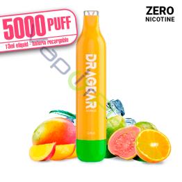 Dragbar ORANGE MANGO GUAVA 13ml – 5000 PUFF – Desechable SIN NICOTINA