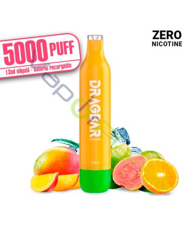Dragbar ORANGE MANGO GUAVA 13ml – 5000 PUFF – Desechable SIN NICOTINA