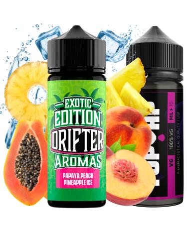 Drifter Exotic Papaya Peach Pineapple Ice Longfill 24ml/120ml