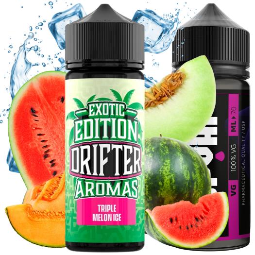 Drifter Exotic Triple Melon Ice Longfill 24ml/120ml