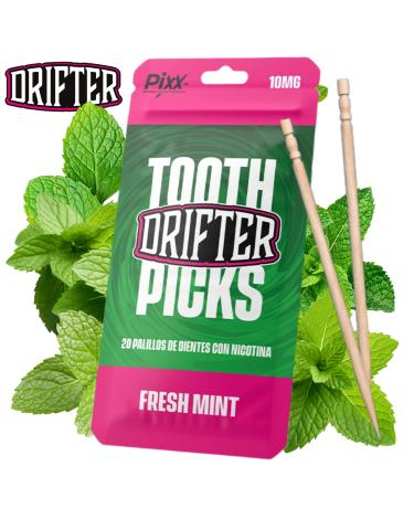 Drifter Tooth Picks Fresh Mint 10mg | Palillos de Madera con Nicotina (20uds)
