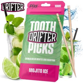 Drifter Tooth Picks Mojito Ice 10mg | Palillos de Madera con Nicotina (20uds)