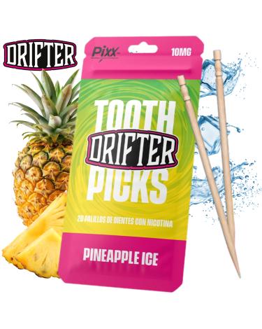 Drifter Tooth Picks Pineapple Ice 10mg | Palillos de Madera con Nicotina (20uds)