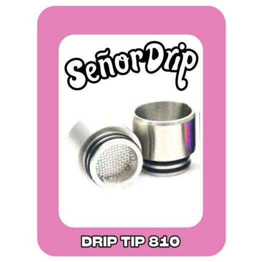 Drip Tip 810 Antifuga Metálico - Señor Drip Tip