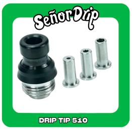 Drip Tip AIO estilo Mission XV2 - Señor Drip Tip