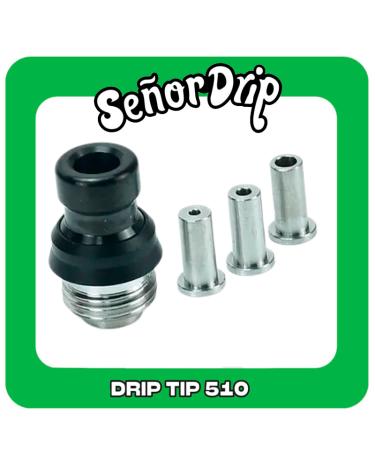 Drip Tip AIO estilo Mission XV2 - Señor Drip Tip