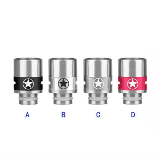 Drip Tip SS con Control de Aire ajustable (510)