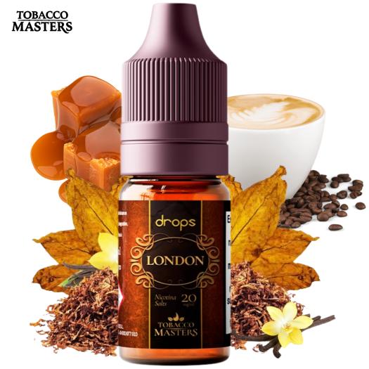 Drops Tobacco Masters London 10ml | Nic Salts