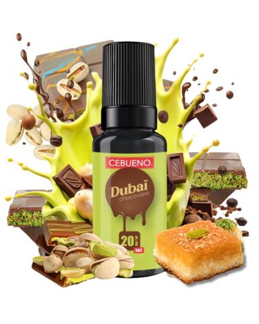 Dubaï Chocovape Nic Salt 20mg 10ml Cebueno