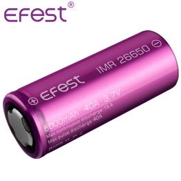 Batería IMR 26650 5000mAh 40A 3.7V Recargable de Alto Rendimiento