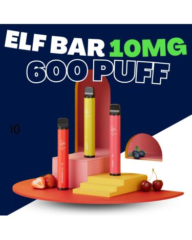 Elf Bar 600 Pod System - Desechable 10MG
