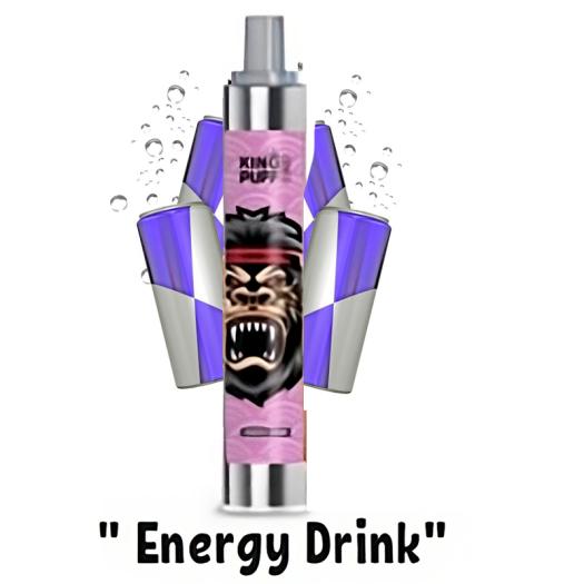 ENERGY DRINK 4000 PUFFS - SIN NICOTINA - KING PUFF