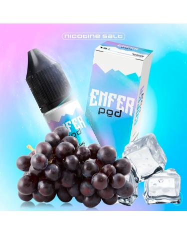 ENFER Pod Salts Grape Ice 10ml 20mg