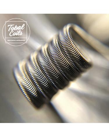 Erizo 0,14ohm Tobal Coils - Resistencias Artesanales Tobal Coils