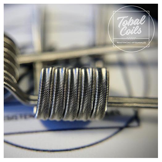 Erizo 3MM 0,16ohm Tobal Coils - Resistencias Artesanales Tobal Coils