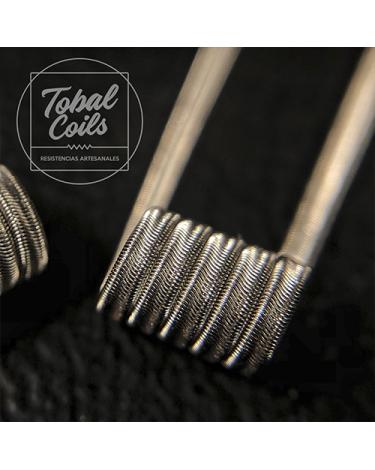 Erizo Medium 0´17ohm Tobal Coils - Resistencias Artesanales Tobal Coils