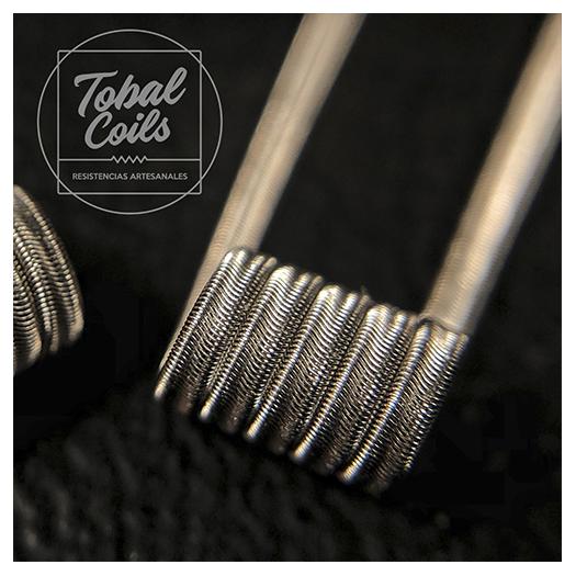 Erizo Medium 0´17ohm Tobal Coils - Resistencias Artesanales Tobal Coils Erizo Medium 0´17ohm Tobal Coils - Resistencias Artesanales Tobal Coils