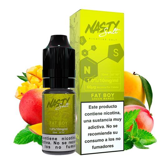 FAT BOY - NASTY JUICE 10 ml - Líquido con SALES DE NICOTINA