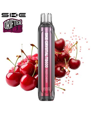 Fizzy Cherry SKE x Drifter Crystal TB600 20mg Desechable