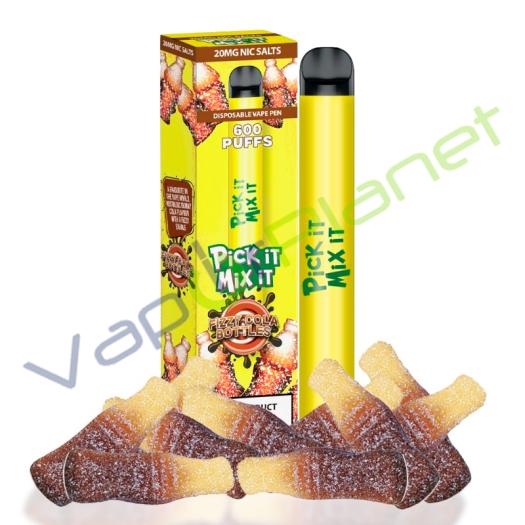 FIZZY COLA BOTTLES Pick It Mix It 20mg Salt - Desechable
