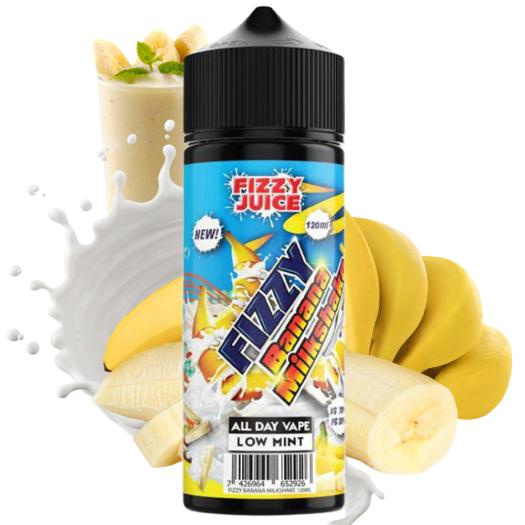 Fizzy Juice Banana Milkshake 100ml+ Nicokits Gratis - Fizzy